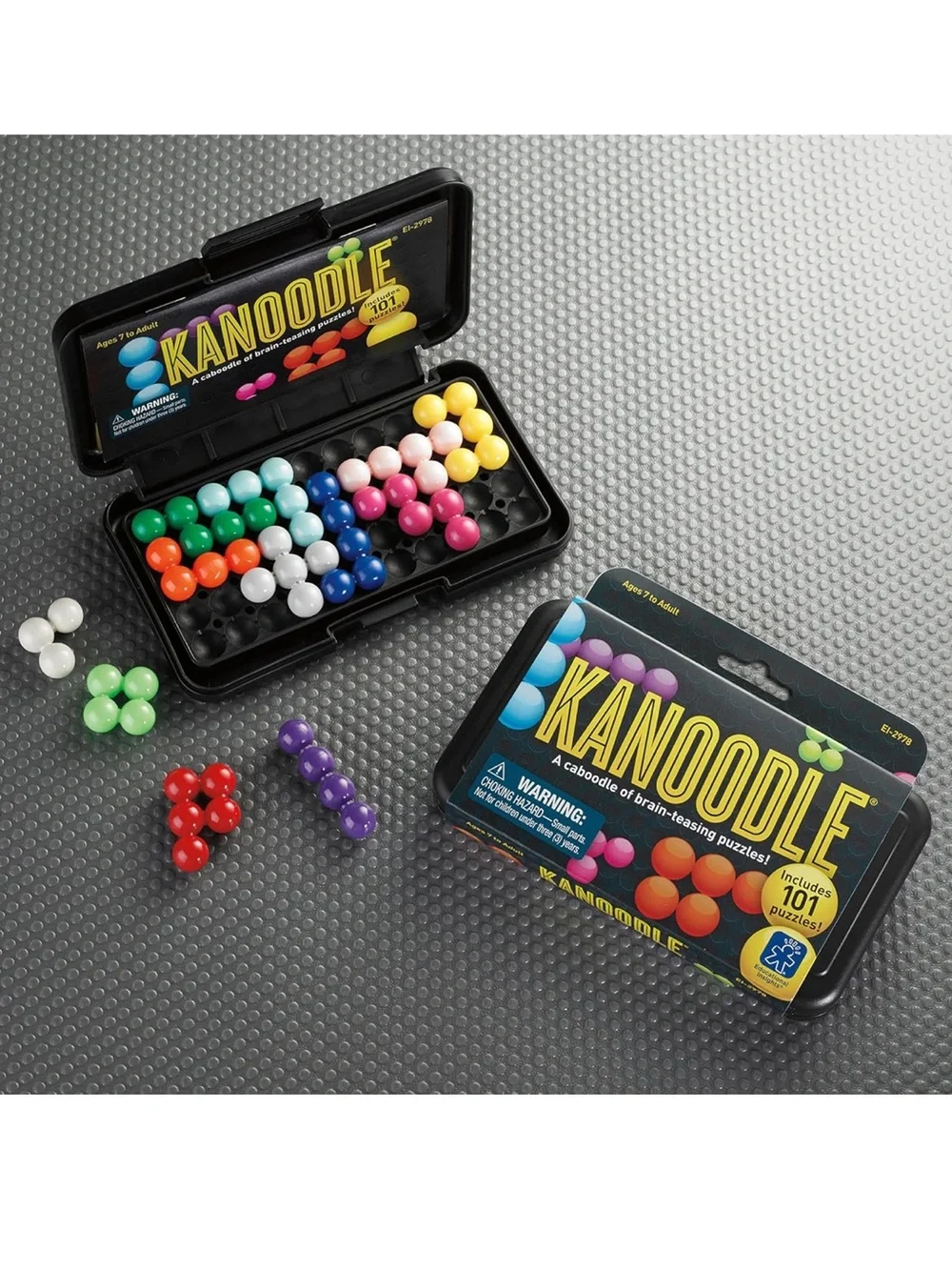 Logic Puzzle Game Travel Case - Multicolor